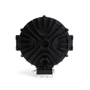 FARO LED 21 DIODOS BLANCO C/MICA BLANCO CARCASA NEGRA - 4000LM KIKAI-30041