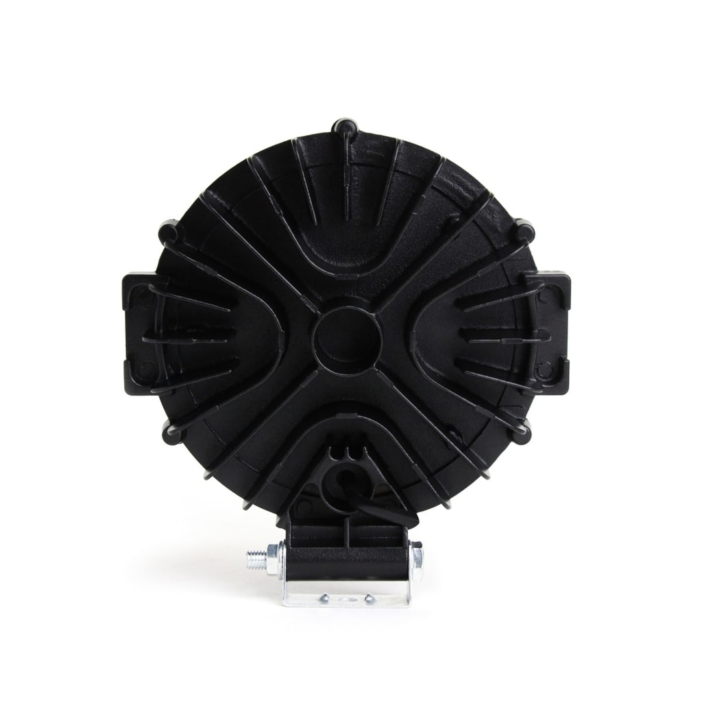 FARO LED 21 DIODOS ÁMBAR C/MICA ÁMBAR Y CARCASA NEGRA - 4000LM KIKAI-30048