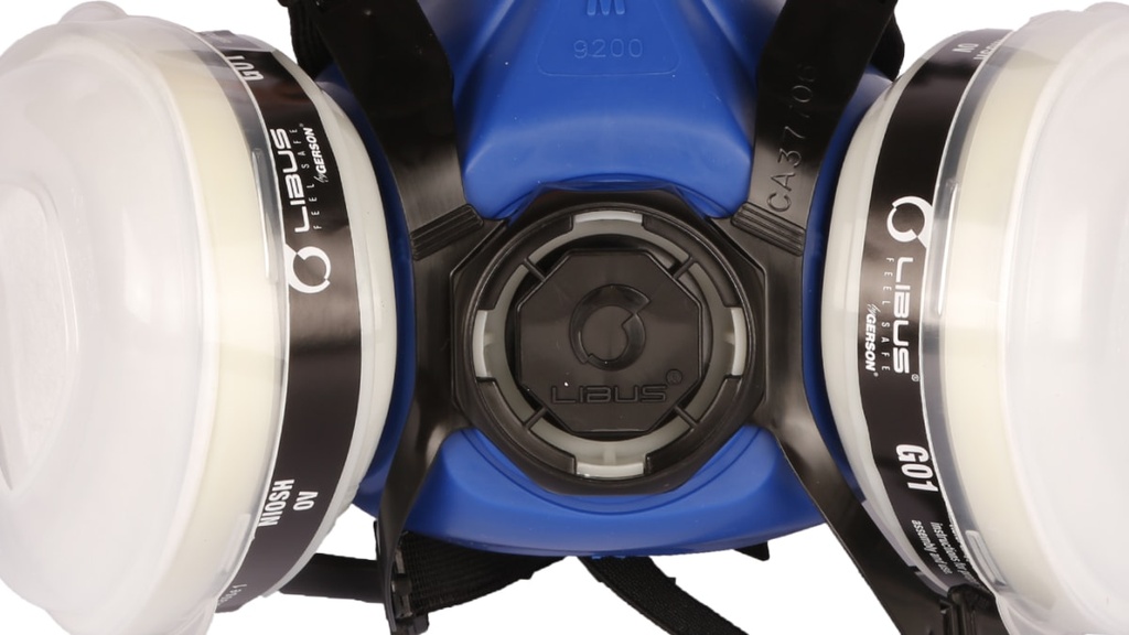 RESPIRADOR LIBUS MEDIA CARA 9000 [3M 6000 / MSA ADVANTAGE 200 LS]