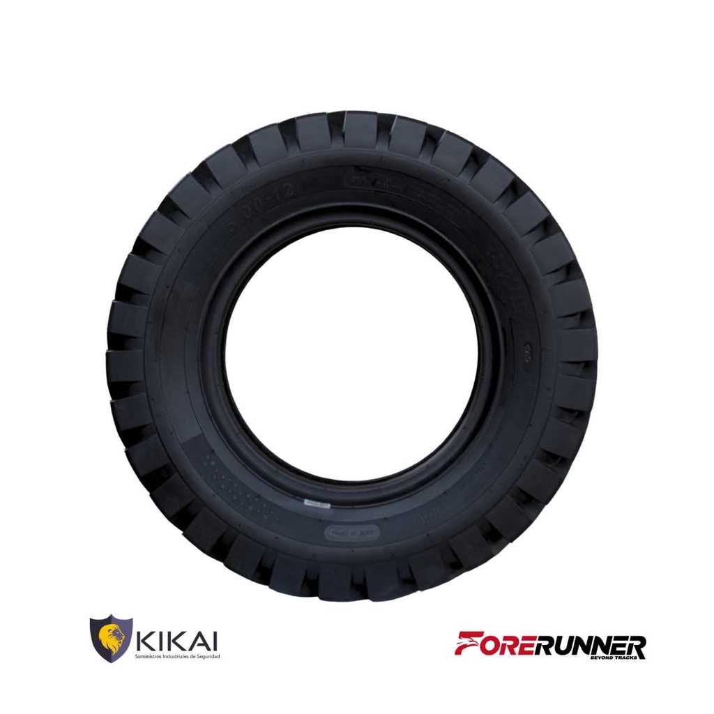 LLANTA DE TRIMOTO CARGUERO DEL. BLANK CY606 5.00-12 8PR TT / KIKAI-70062