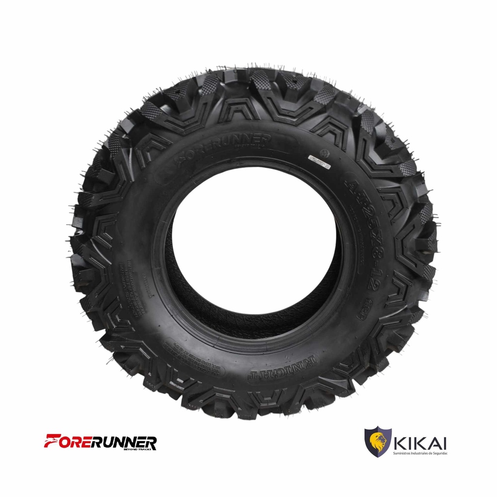 LLANTA DE CUATRIMOTO - ATV POST. FORERUNNER KNIGHT AT25X10-12 6PR 50F TL / KIKAI-70067
