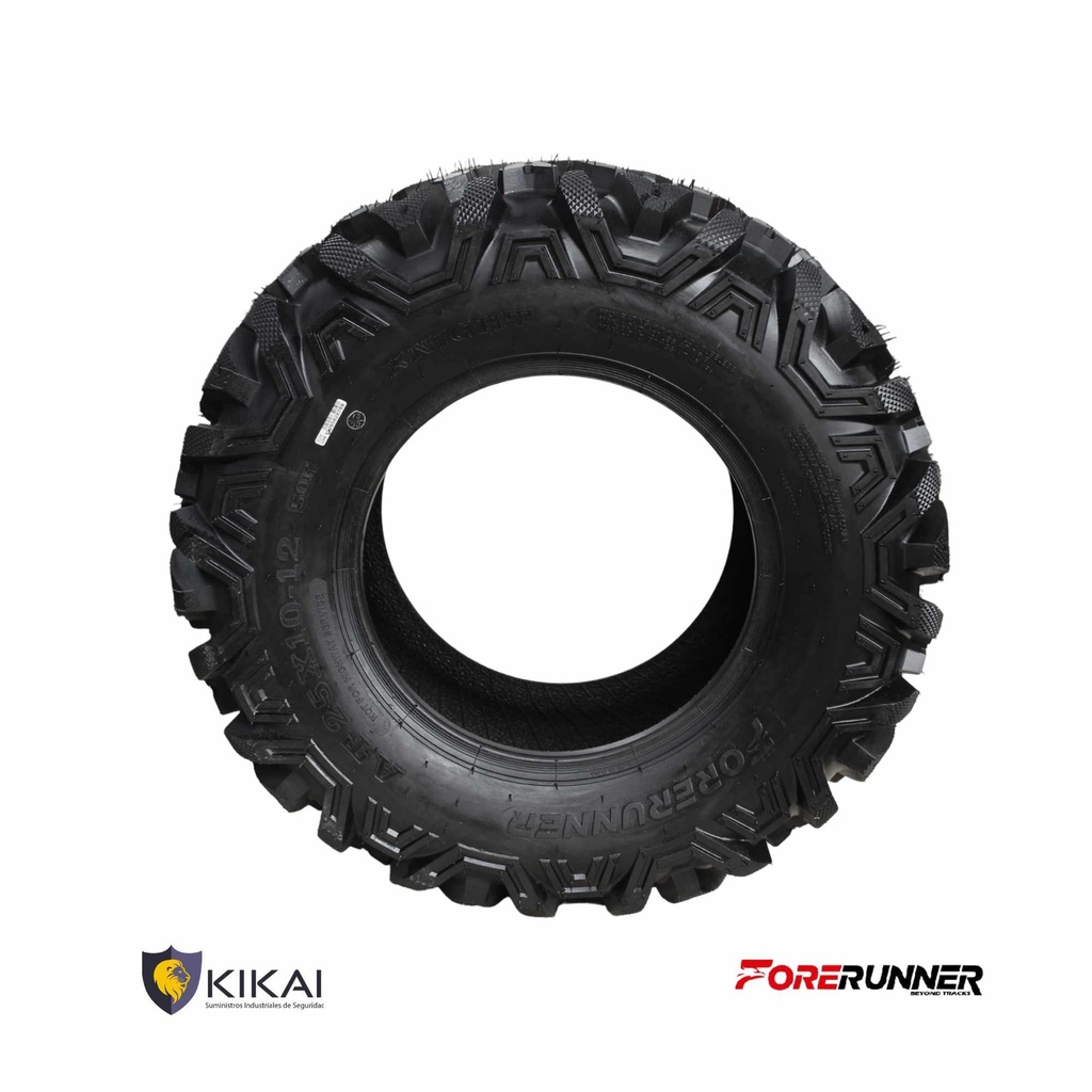 LLANTA DE CUATRIMOTO - ATV POST. FORERUNNER KNIGHT AT25X10-12 6PR 50F TL / KIKAI-70067