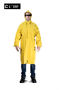 ABRIGO CLUTE DE PVC AMARILLO LIGERO 0.32MM