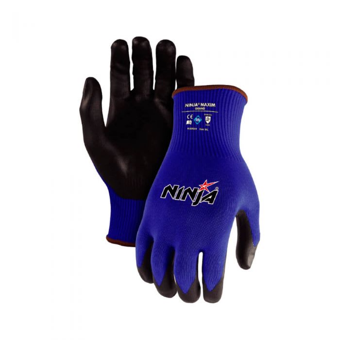 GUANTE NINJA GRAND AZUL [JACKSON G40 NITRILO] (PAR)