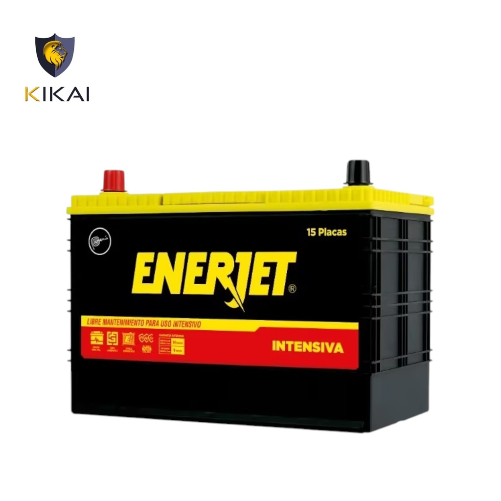 BATERIA ENERJET 15 PLACAS CCA:718A 12v (305MM X 170MM X 227MM) 15M99 I