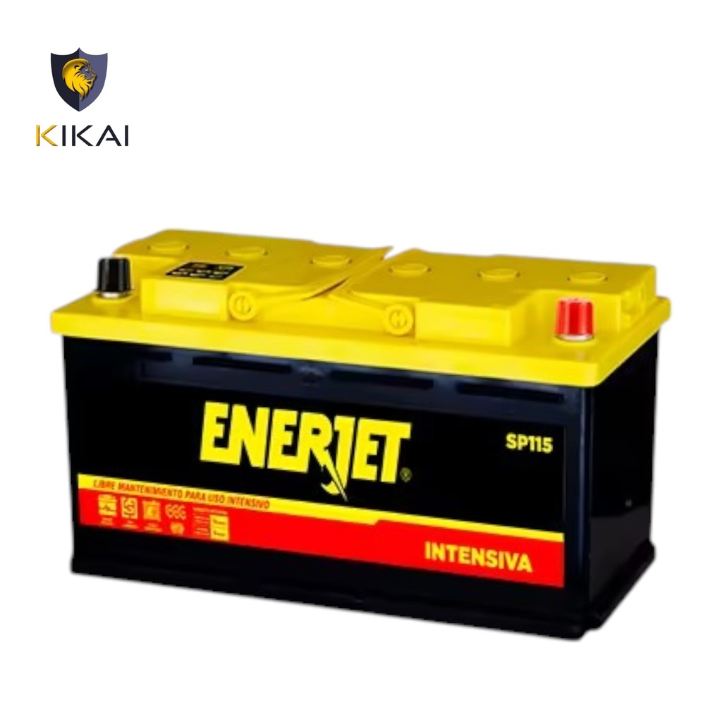 BATERIA ENERJET 15 PLACAS CCA:855A 12V (355MM x 175MM x 195MM) SP115