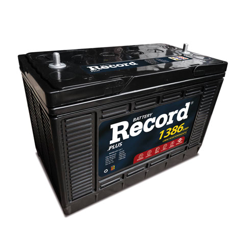 BATERÍA RECORD 21 PLACAS CCA: 1000 A (330MM x 175MM x 235MM) RT 125 T PLUS
