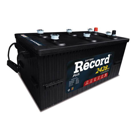BATERÍA RECORD 33 PLACAS CCA:1450A (528,6MM x 278,7MM x 247,5MM) RT 230 PLUS