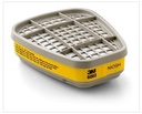 CARTUCHO PARA VAPORES ORGÁNICOS 3M 6003 (PAQ. 1 PAR) 6003