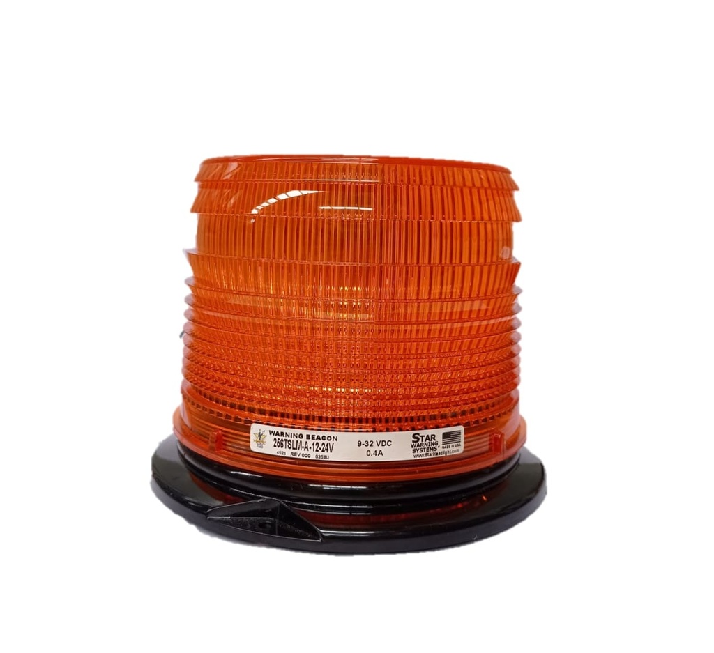 CIRCULINA LED STAR WARNING ÁMBAR EMPERNABLE TORRE BAJA (4.92’’) 9-32VDC 256TSL-A
