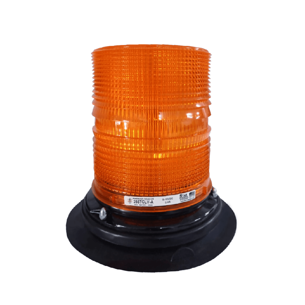 CIRCULINA LED STAR WARNING ÁMBAR IMANTADA TORRE ALTA (7.55’’) 12V 256TCLV-A