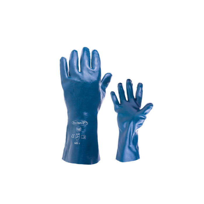 GUANTE TECHPROT NITRIFORTE AZUL (PAR) KIKAI-00215
