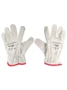 GUANTE TECHPROT TRUCKER DE CUERO CURTIDO BLANCO (PAR) KIKAI-00120