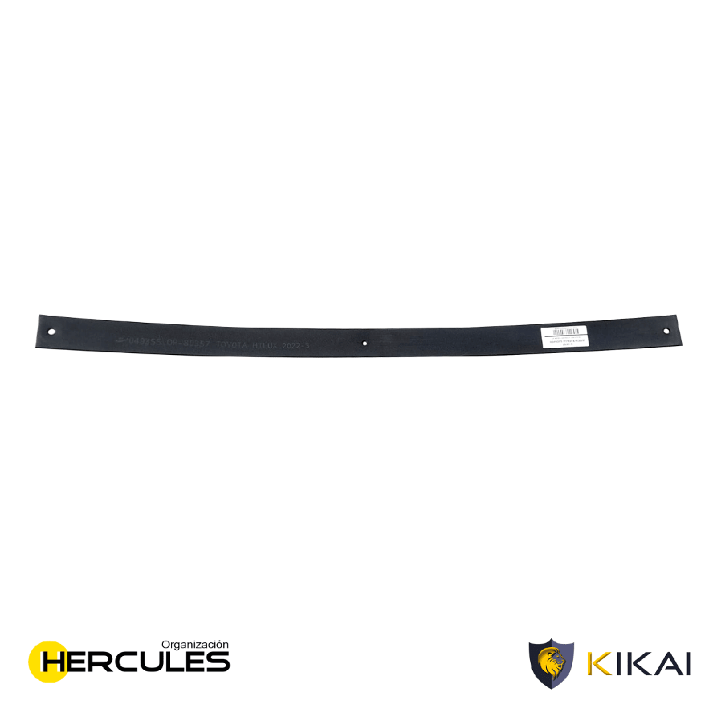[KIKAI-40097] HOJA DE MUELLE HÉRCULES TOYOTA HILUX 1GD - 3RA (1.15 M) (2022-03 RH POST.) / KIKAI-40097