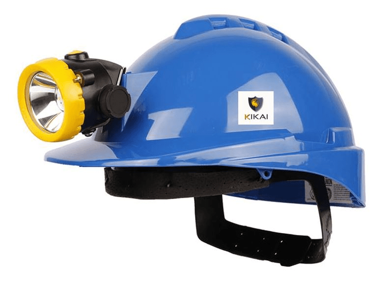 KIT CASCO LIBUS MILEN. CLASS S/V C/ SLOT AZUL C/ ARNÉS - CREM. TEX. (902734 + 902412) KIKAI-00131
