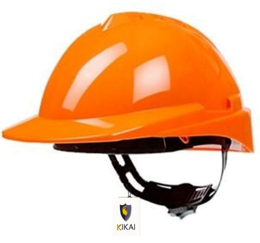 [KIKAI-00151] KIT CASCO LIBUS MILEN. CLASS S/V NARANJA C/ ARNÉS - CREM. PLÁS. (903871 + 902414) KIKAI-00151