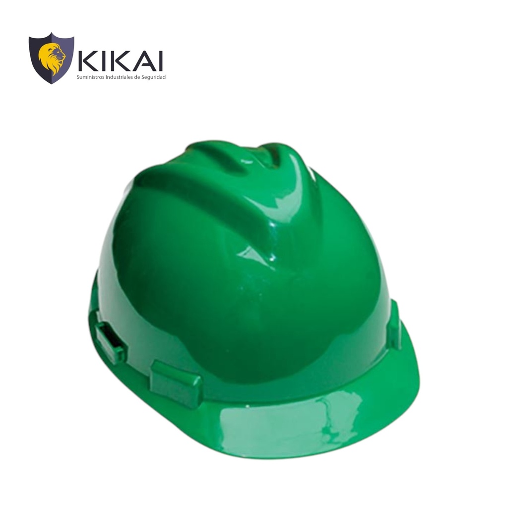 KIT CASCO TRIDENTE TIPO "JOCKEY" VERDE C/ ARNÉS DE 4 PUNTAS KIKAI-00189