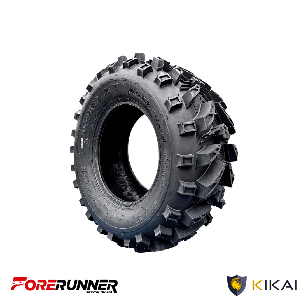 LLANTA DE CUATRIMOTO - ATV POST. FORERUNNER MAXX PLUS AT25X10-12 6PR 50F TL KIKAI-70041