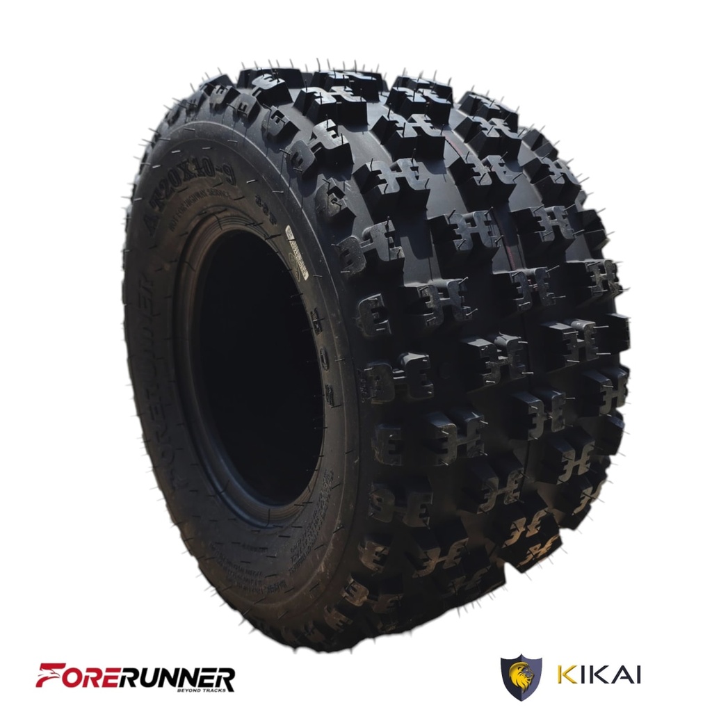 LLANTA DE CUATRIMOTO - ATV POST. FORERUNNER EOS AT20X10X9 6PR 36F TL KIKAl-10176