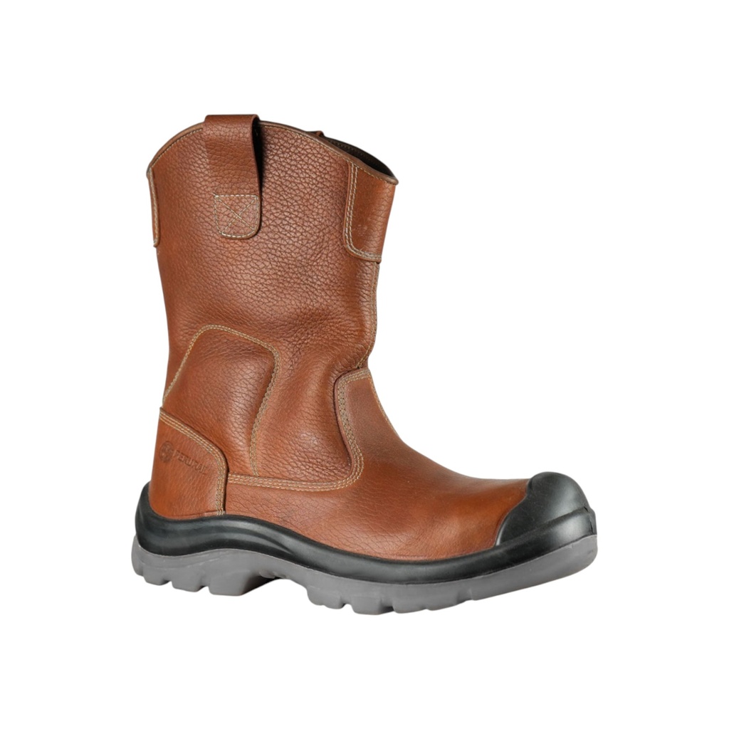 BOTIN DE SEGURIDAD SANDDER MOD. CAMPERA SOLD PRO DE CUERO HIDROFUGADO C/PUNTERA Y ANTIPERFORANTE (SS58D-606A) (PAR)