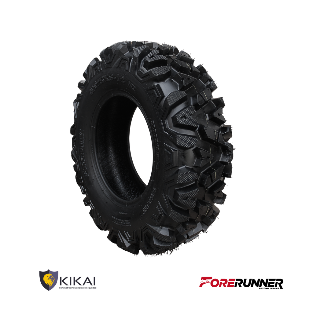 LLANTA DE CUATRIMOTO - ATV DEL. FORERUNNER KNIGHT AT25X8-12 8PR 43F TL / KIKAI-70060