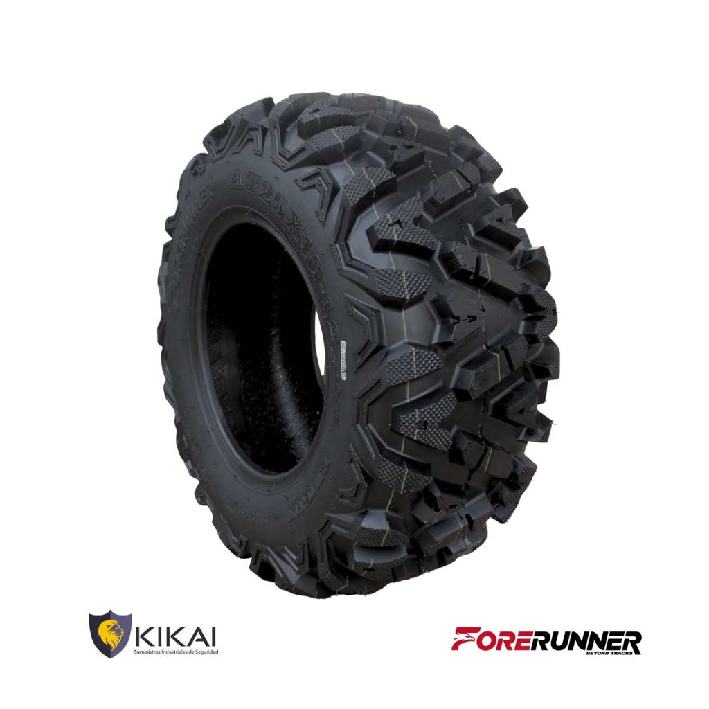 LLANTA DE CUATRIMOTO - ATV POST. FORERUNNER KNIGHT AT25X10-12 12PR 50F TL / KIKAI-70061