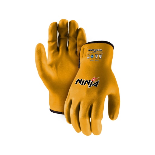 GUANTE NINJA SKIN AMARILLO (PAR)