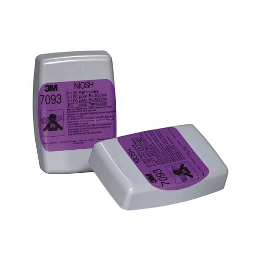 [7093B] FILTRO PARA PARTÍCULAS 3M P100 (PAQ. 1 PAR) 7093B