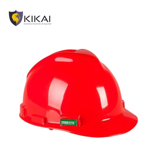 [KIKAI-00376] KIT CASCO TRIDENTE TIPO "JOCKEY" ROJO C/ ARNÉS DE 4 PUNTAS KIKAI-00376